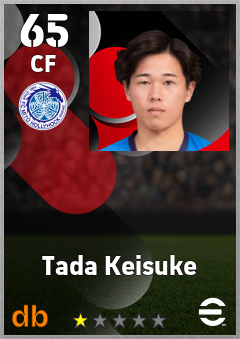 Tada Keisuke — CF, OVR 65, MAX 65