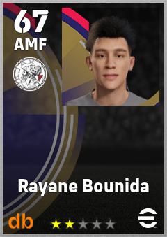 Rayane Bounida eFootball player card