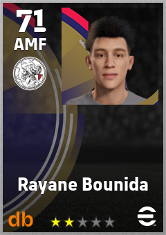 Rayane Bounida — AMF, OVR 71, MAX 71