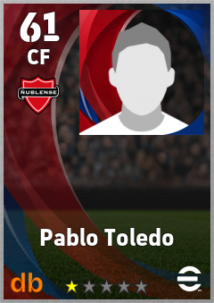 Pablo Toledo — CF, OVR 61, MAX 61