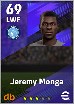 Jeremy Monga eFootball player card