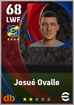 Josué Ovalle — LWF, OVR 68, MAX 68