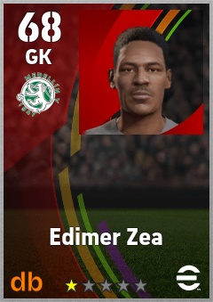 Edimer Zea — GK, OVR 68, MAX 68