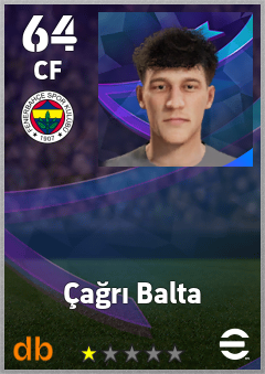 Çağrı Balta — CF, OVR 64, MAX 64