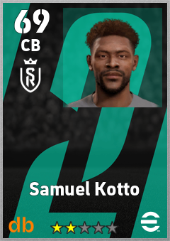 Samuel Kotto eFootball player card