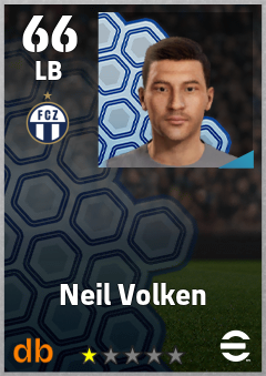 Neil Volken — LB, OVR 66, MAX 66