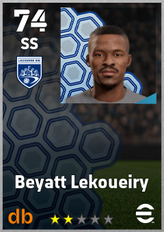 Beyatt Lekoueiry eFootball player card