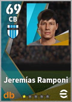 Jeremías Ramponi eFootball player card