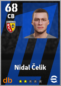 Nidal Čelik eFootball player card