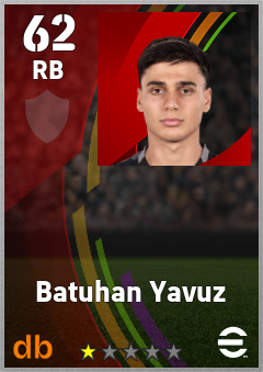Batuhan Yavuz eFootball player card