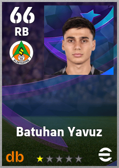 Batuhan Yavuz — RB, OVR 66, MAX 66