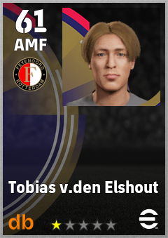 Tobias v.den Elshout eFootball player card