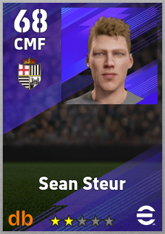 Sean Steur eFootball player card