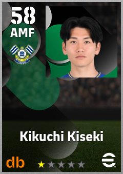 Kikuchi Kiseki — AMF, OVR 58, MAX 58