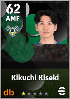 Kikuchi Kiseki — AMF, OVR 62, MAX 62
