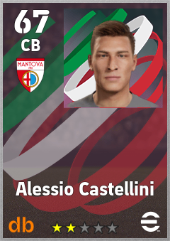 Alessio Castellini eFootball player card