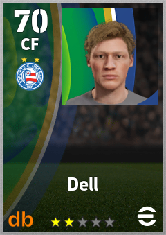 Dell — CF, OVR 70, MAX 70