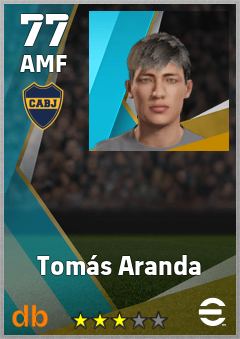 Tomás Aranda — AMF, OVR 77, MAX 77