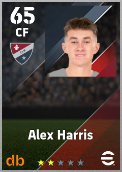 Alex Harris — CF, OVR 65, MAX 65