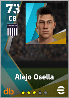 Alejo Osella — CB, OVR 73, MAX 73