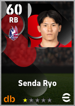 Senda Ryo eFootball player card