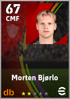 Morten Bjørlo eFootball player card