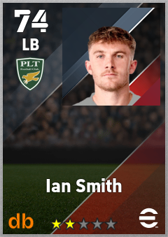 Ian Smith — LB, OVR 74, MAX 74