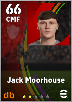Jack Moorhouse — CMF, OVR 66, MAX 66