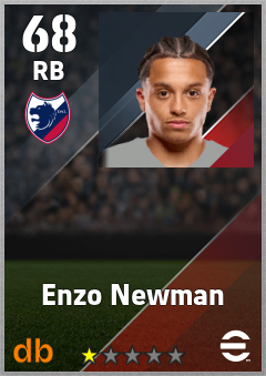 Enzo Newman — RB, OVR 68, MAX 68