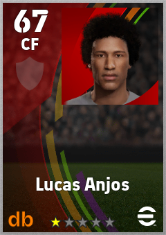 Lucas Anjos — CF, OVR 67, MAX 67