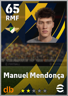 Manuel Mendonça eFootball player card