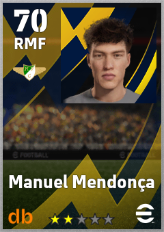 Manuel Mendonça — RMF, OVR 70, MAX 70