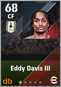 Eddy Davis III eFootball player card