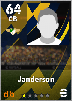 Janderson — CB, OVR 64, MAX 64