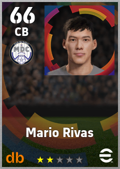 Mario Rivas eFootball player card
