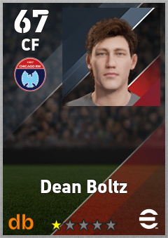 Dean Boltz — CF, OVR 67, MAX 67