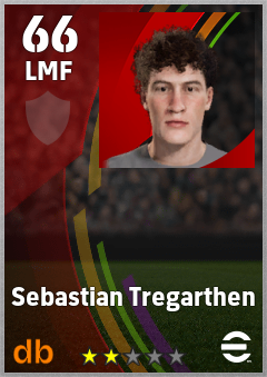 Sebastian Tregarthen eFootball player card