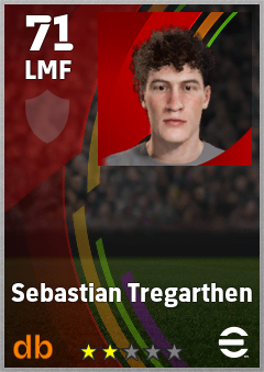 Sebastian Tregarthen eFootball player card