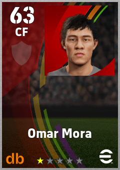 Omar Mora eFootball player card