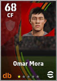 Omar Mora eFootball player card