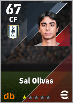 Sal Olivas eFootball player card
