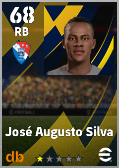 José Augusto Silva — RB, OVR 68, MAX 68