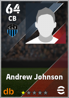 Andrew Johnson — CB, OVR 64, MAX 64