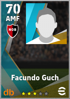 Facundo Guch — AMF, OVR 70, MAX 70