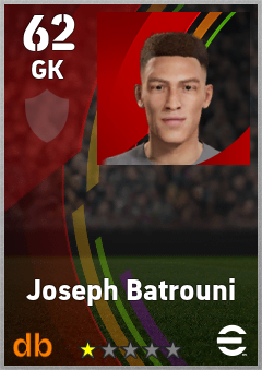 Joseph Batrouni eFootball player card