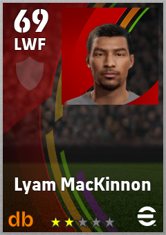 Lyam MacKinnon eFootball player card