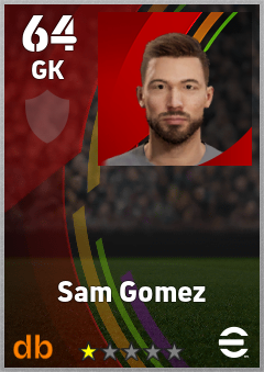 Sam Gomez eFootball player card