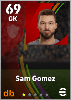 Sam Gomez eFootball player card