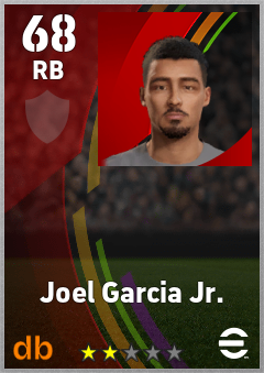 Joel Garcia Jr. eFootball player card
