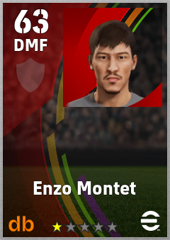 Enzo Montet eFootball player card